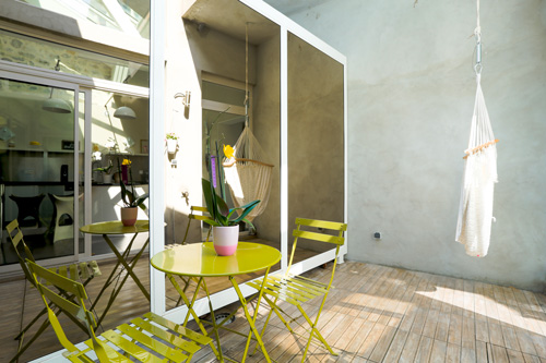 Jardin de l'intérieur