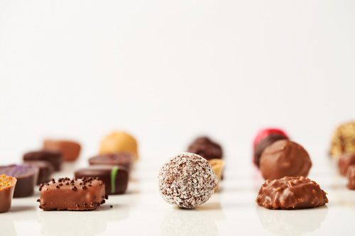 publicité de chocolat