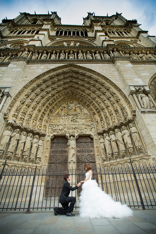 publicité de robe de mariée